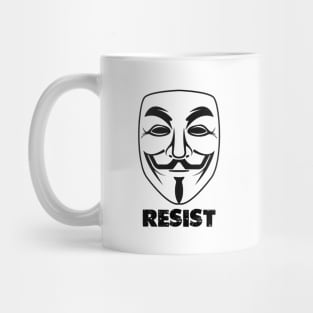 Anonymous Resist Mug